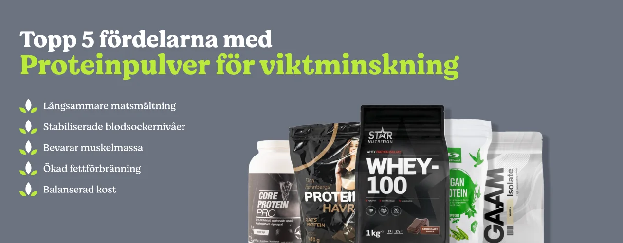 Proteinpulver för viktminskning