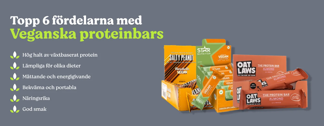 Veganska proteinbars