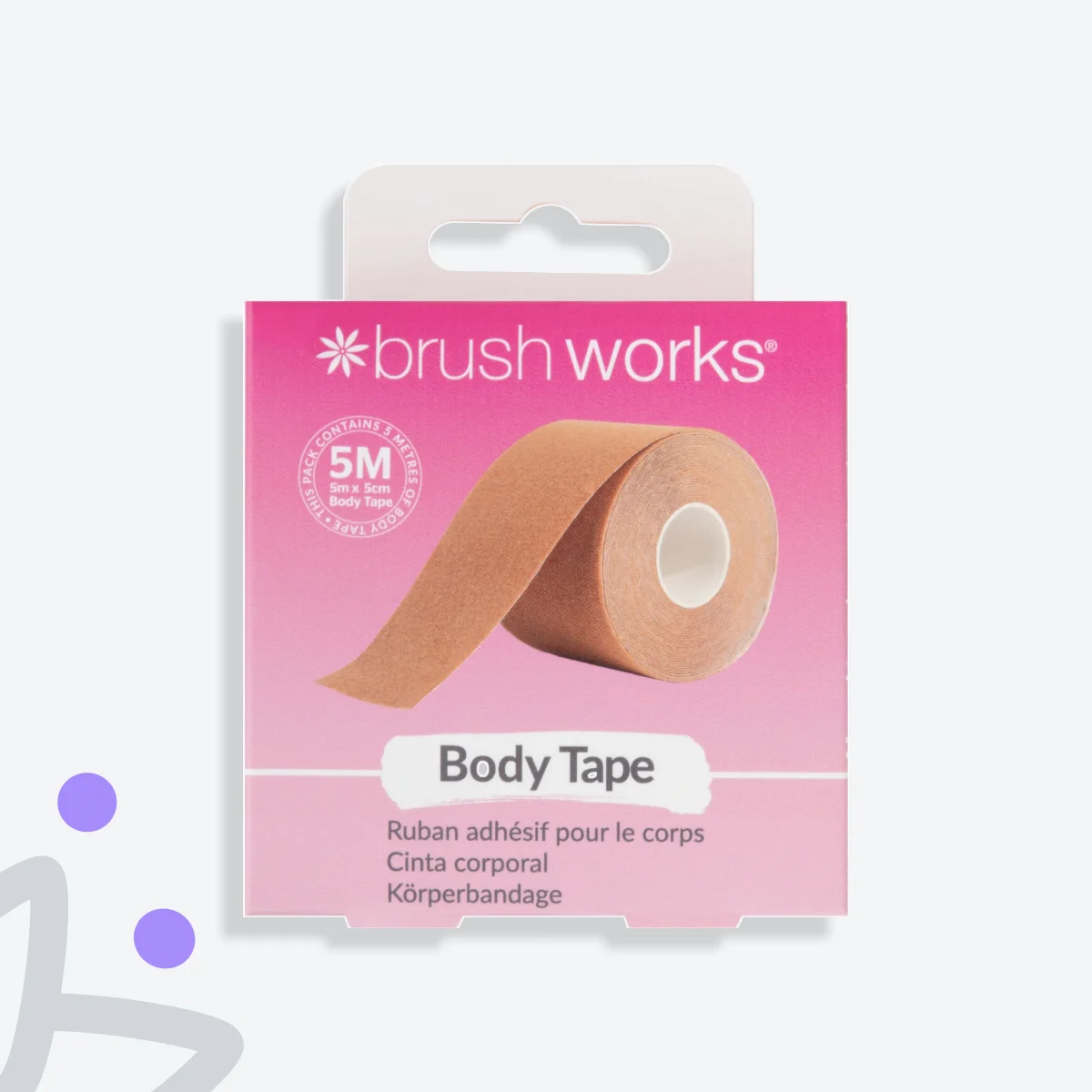 Brushworks brösttejp