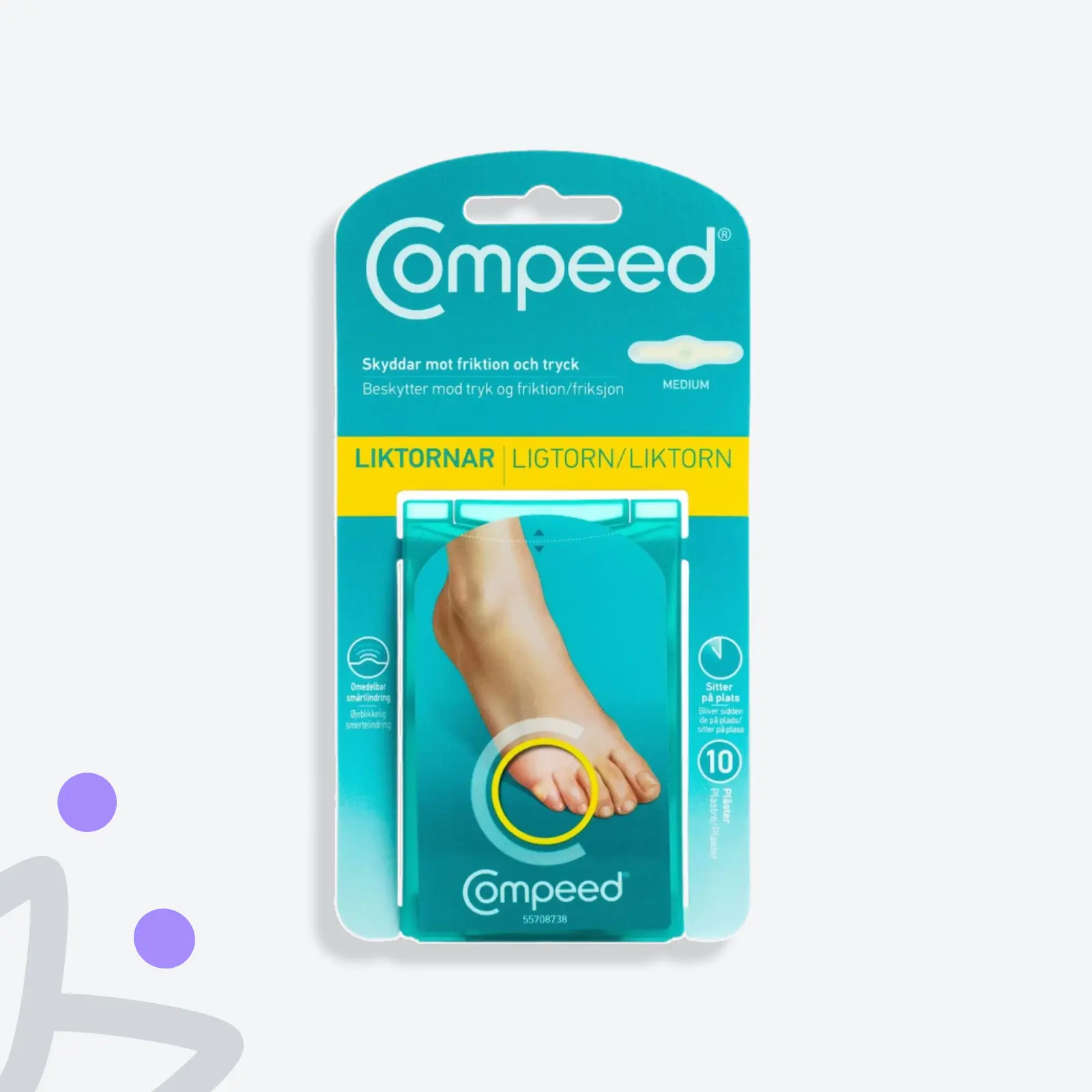 Compeed liktornar