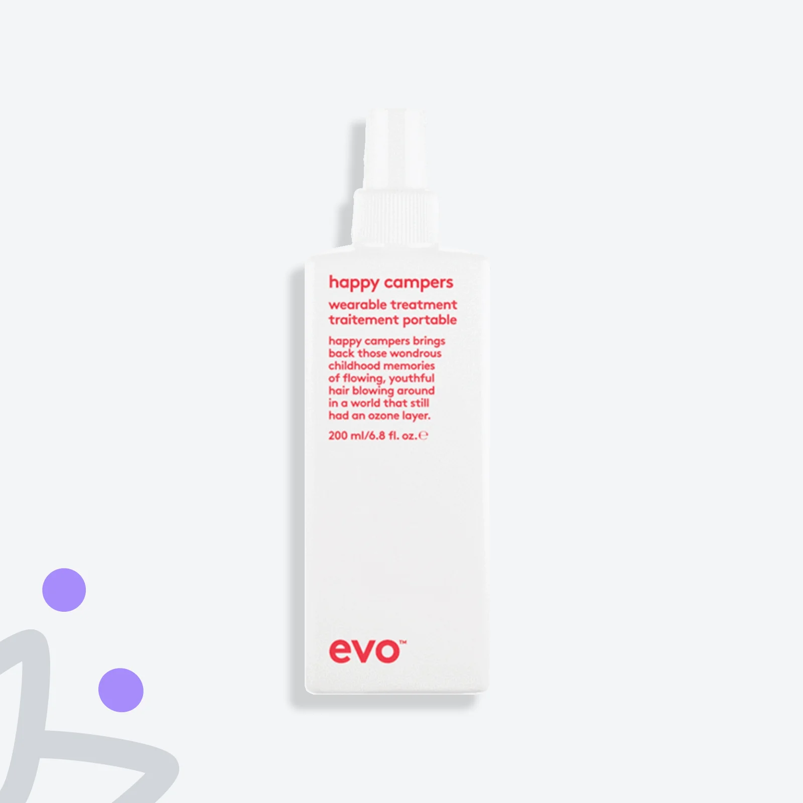 Evo ‘Happy Campers’ wearable treatment