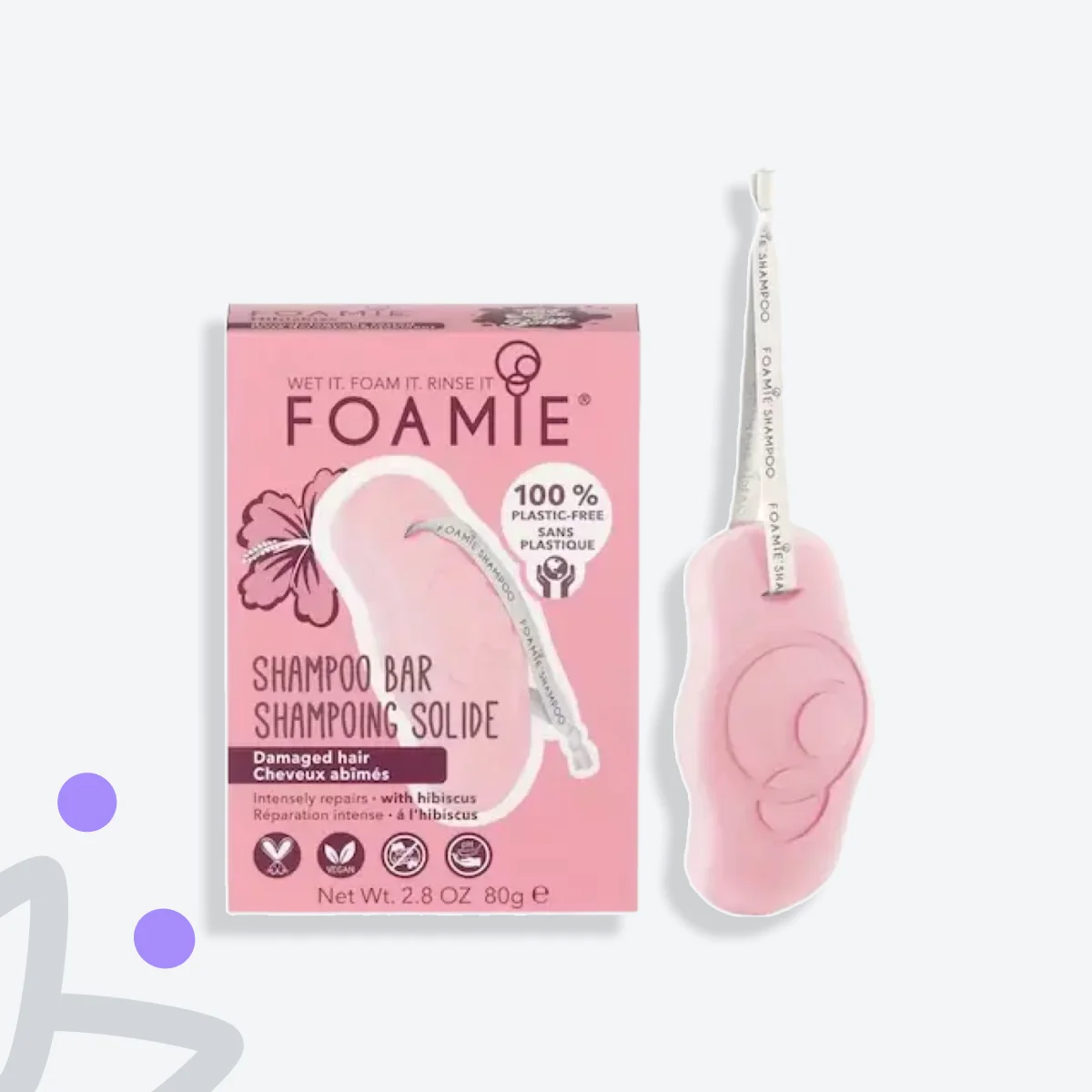 Foamie shampoo bar