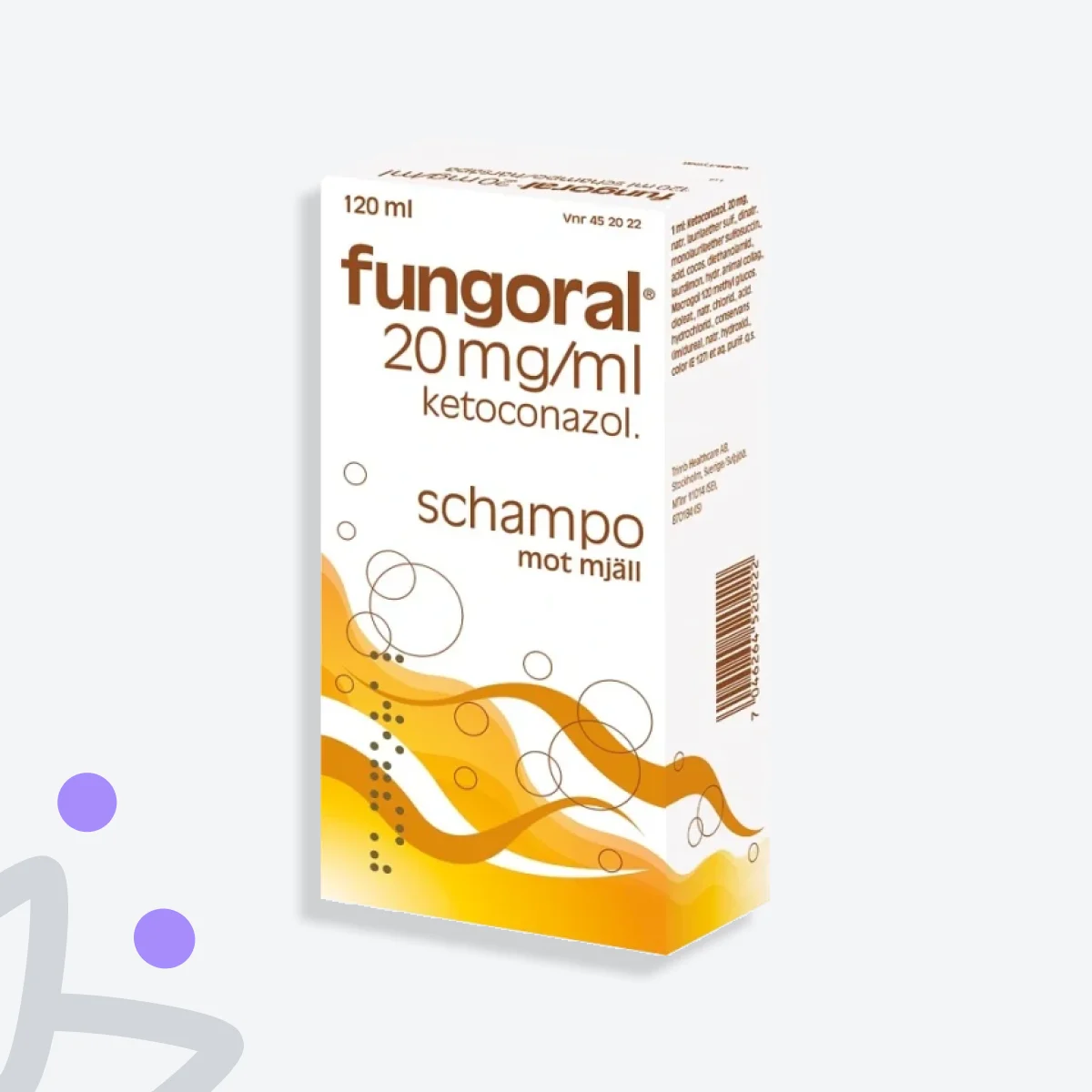 Fungoral mjällschampo