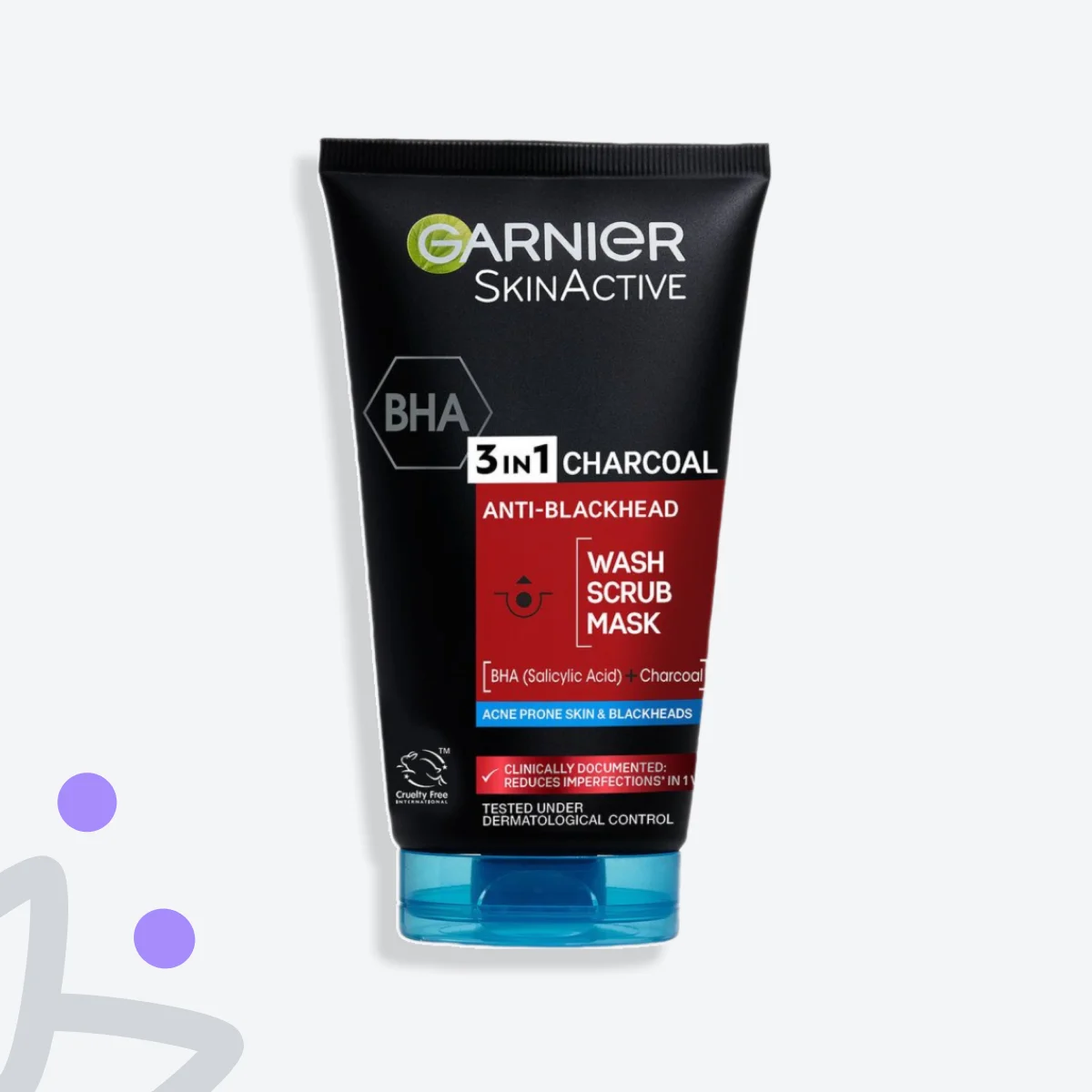 Garnier charcoal peel-off