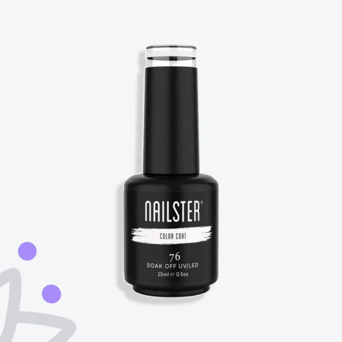 Nailster vitt nagellack · 76