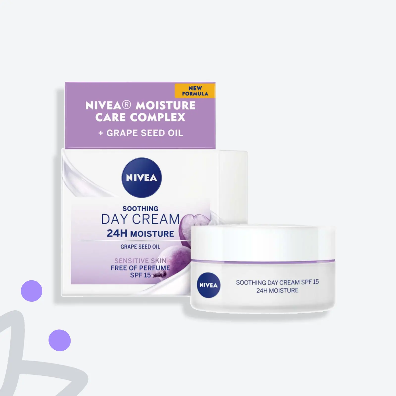 Nivea “Soothing day” ansiktskräm