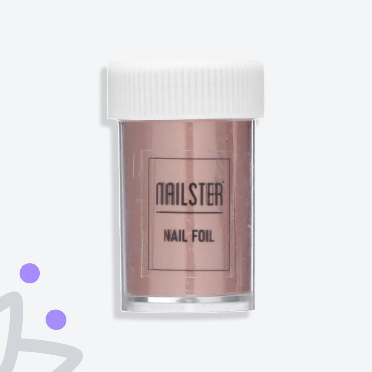 Nailster nagelfolie i roséguld