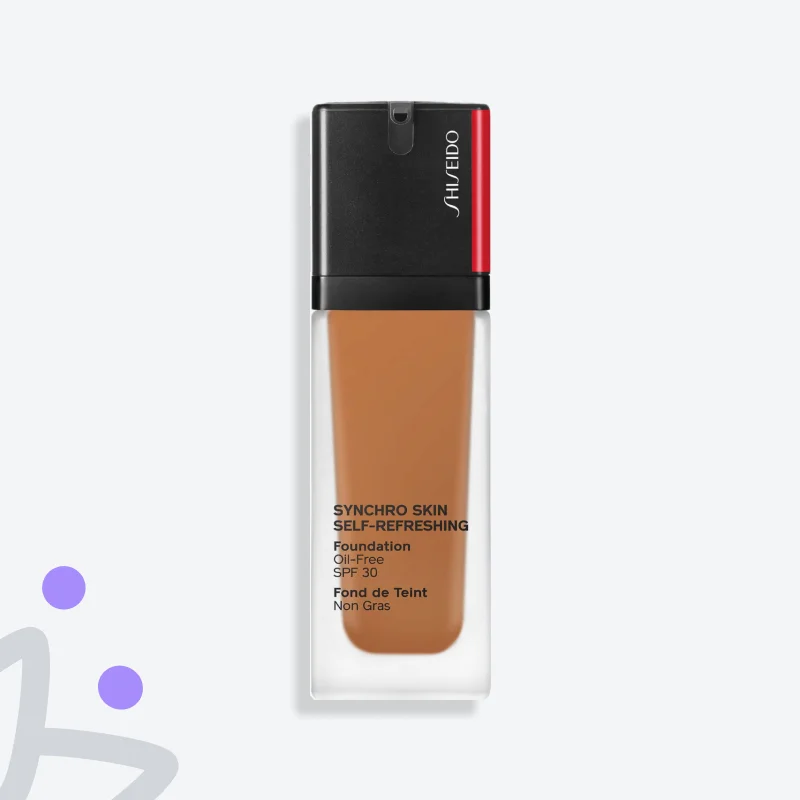 Shiseido “Synchro” vattenfast foundation