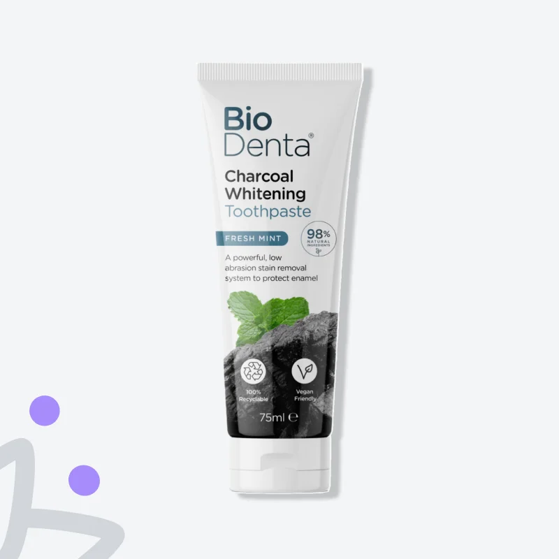 BioDenta Charcoal Whitening Toothpaste