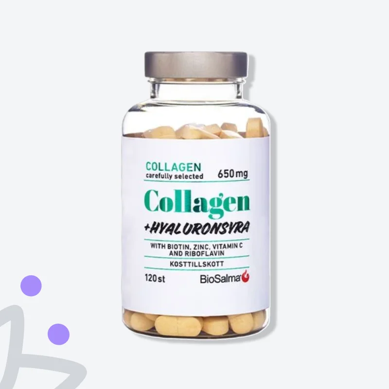 Collagen Hyaluronsyra 120 tabletter