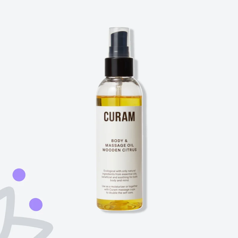 Curam Body And Massage Oil Wooden Citrus