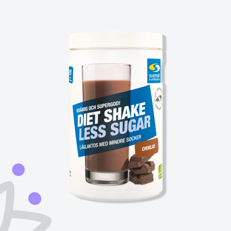 Diet Shake Less Sugar