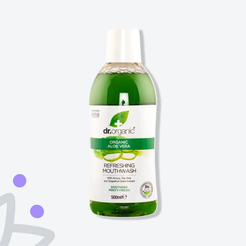 Dr Organic Aloe Vera Munskölj