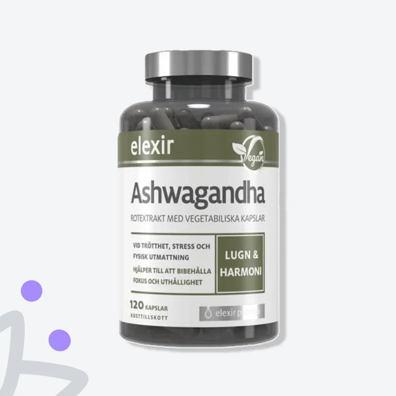 Elexir Pharma Ashwagandha 120 Kapslar