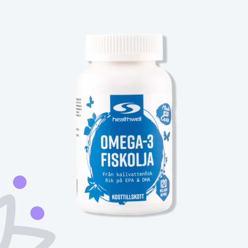 Healthwell Omega-3 Fiskolja