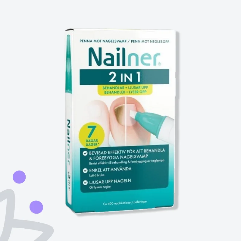 Nailner penna 2-i-1