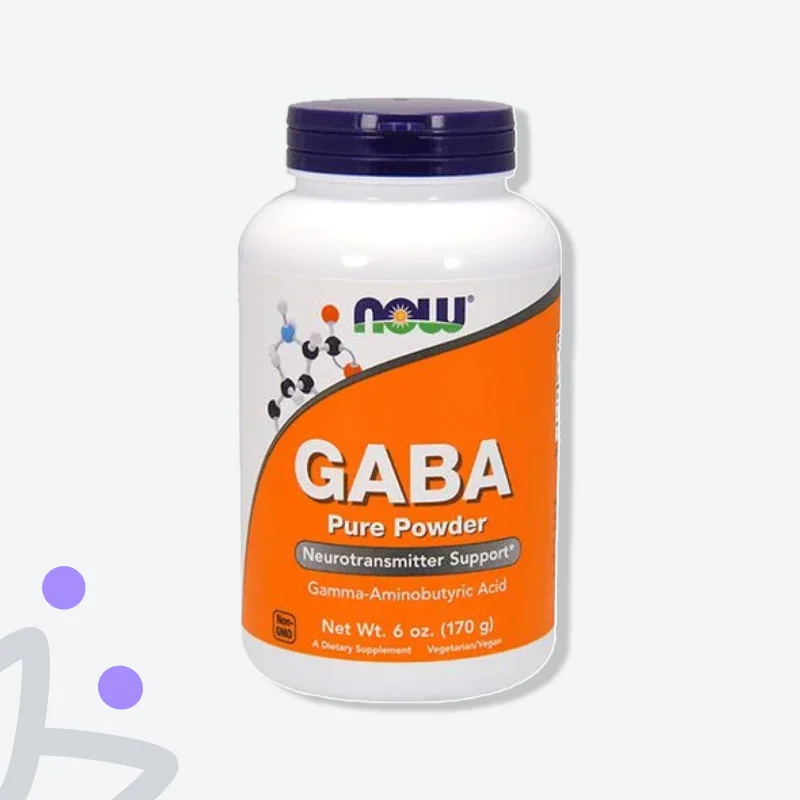 Now Foods GABA Pure Pulver