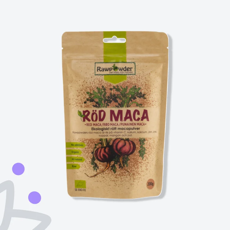 RawPowder Röd Maca Pulver