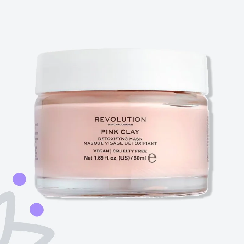 Revolution Skincare Pink Clay Detoxifying Face Mask