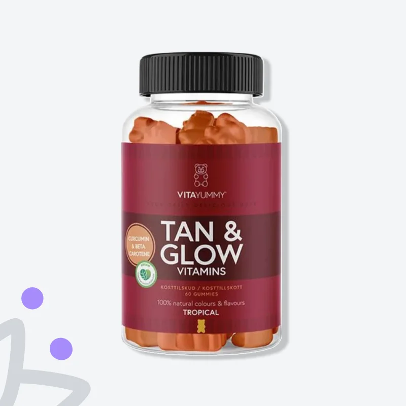 VITAYUMMY Tan & Glow Tropical 60 Gummies