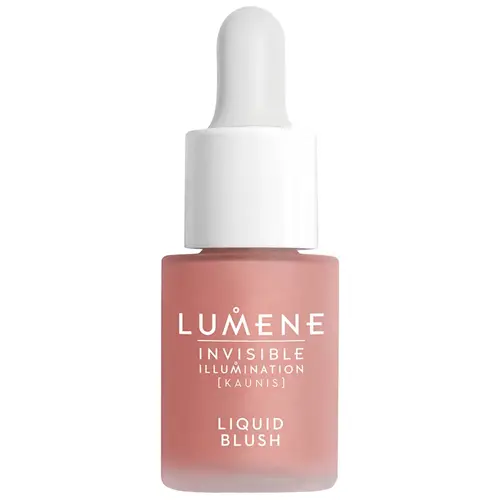 En rosa flaska liquid blush från Lumene