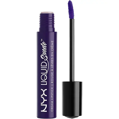 En lila flaska liquid lipstick från Nyx