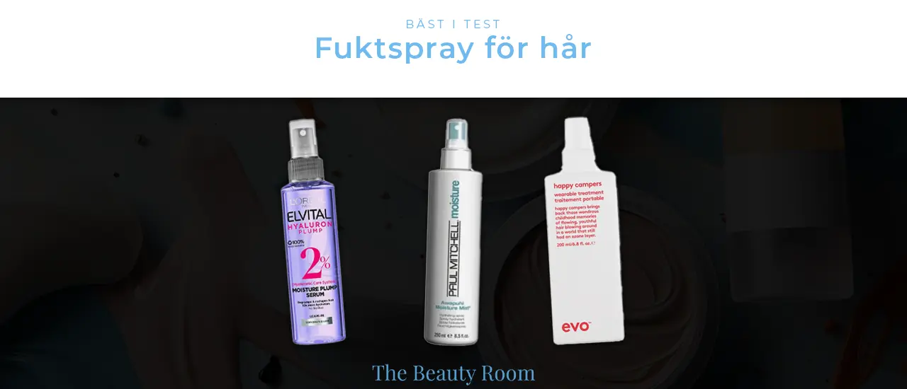 Fuktspray för hår bäst i test
