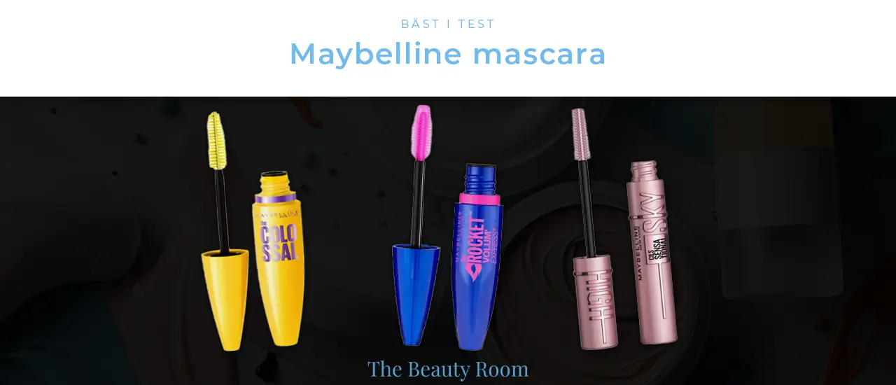Maybelline mascara bäst i test