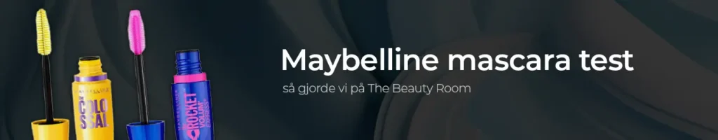 Maybelline mascara test